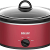 Better Chef 3-Quart Oval Slow Cooker with Removable Stoneware Crock