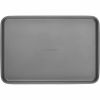 Bakeware 11x15 Inch Nonstick Roaster with Flat Rack, Dishwasher Safe and Oven Safe to 450Â°F, Gray